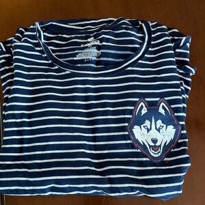 UConn Huskies Women's Striped Long Sleeve Tee – Fanatics 2XL